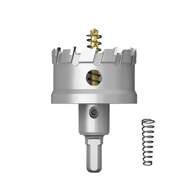 GSTK Upgrade Heavy Duty Carbide Hole Saw, Metal Steel Hole Saw Drill Bit,TCT Hole Cutter-Alloy Hardness Upgrade, Life Upgrade,Use for Stainless Steel, mild Steel, Iron, Copper,etc (55mm|2-5/32") - Image 1